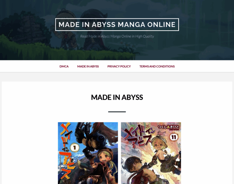 Made-in-abyss-manga.com thumbnail