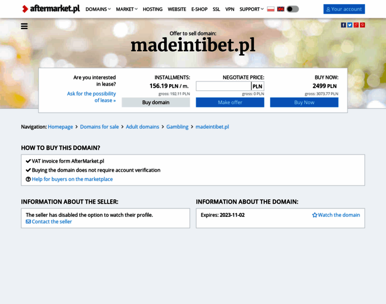 Madeintibet.pl thumbnail