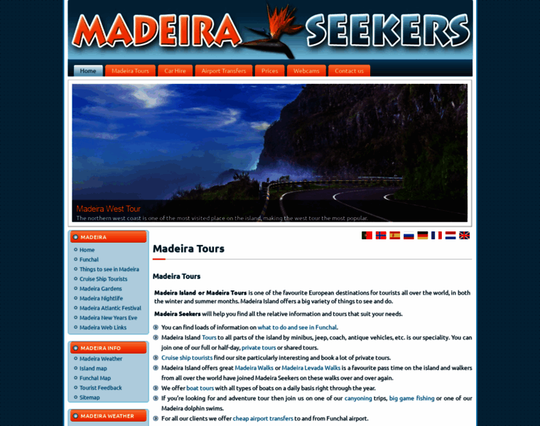 Madeira-seekers.com thumbnail