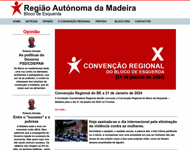Madeira.bloco.org thumbnail