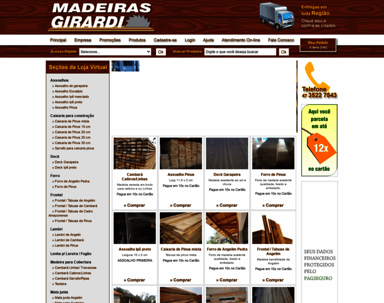 Madeirasgirardi.com.br thumbnail
