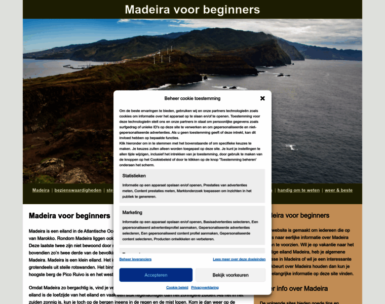 Madeiravoorbeginners.nl thumbnail