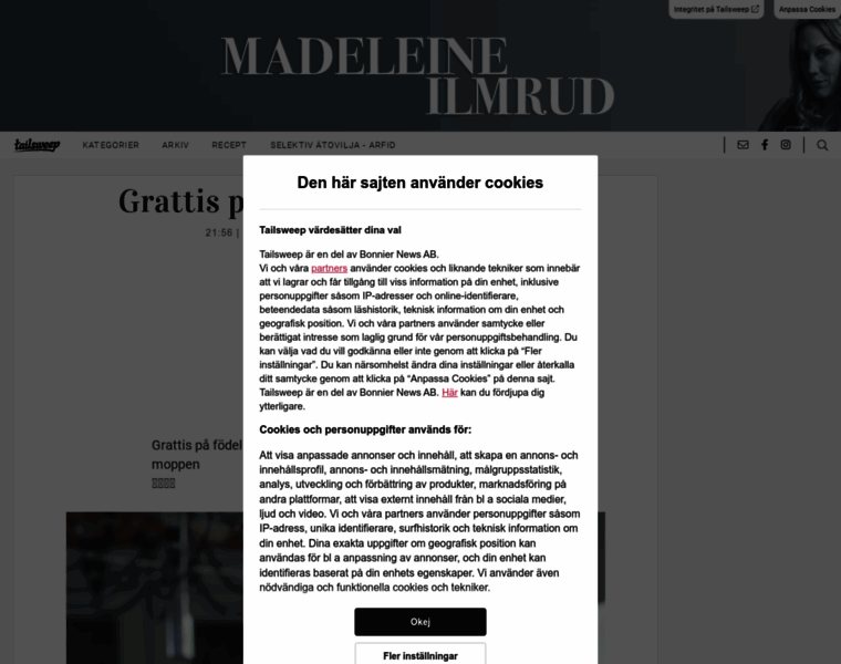 Madeleineilmrud.se thumbnail