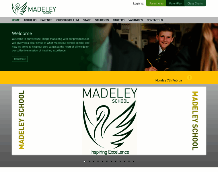Madeleyschool.org thumbnail