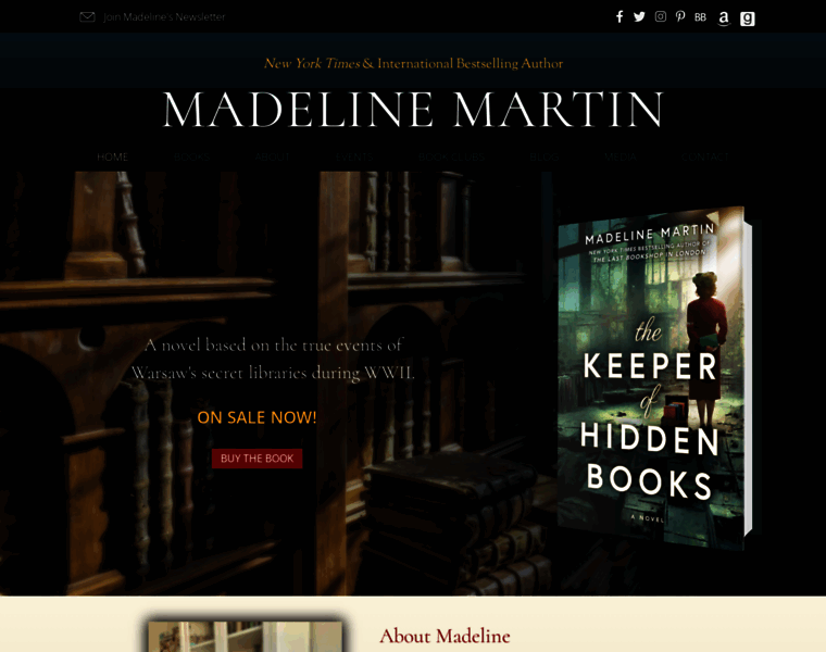 Madelinemartin.com thumbnail