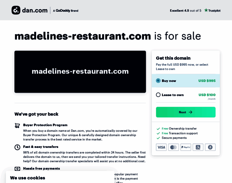 Madelines-restaurant.com thumbnail