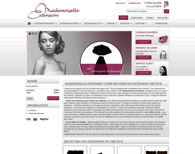 Mademoiselle-extension.com thumbnail