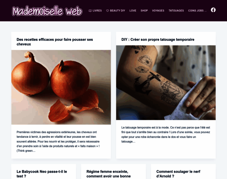 Mademoiselle-web.fr thumbnail