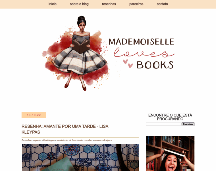 Mademoisellelovesbooks.com thumbnail