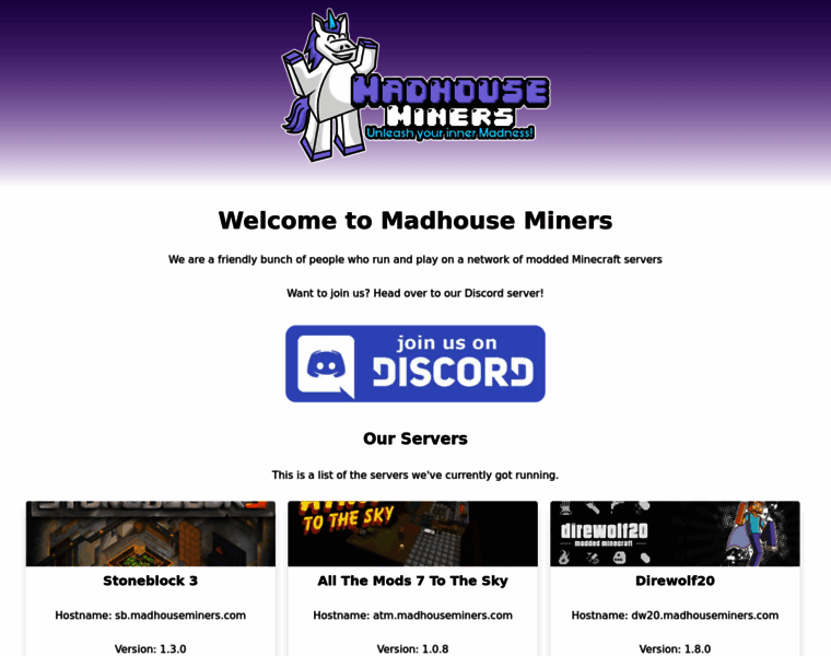 Madhouseminers.com thumbnail