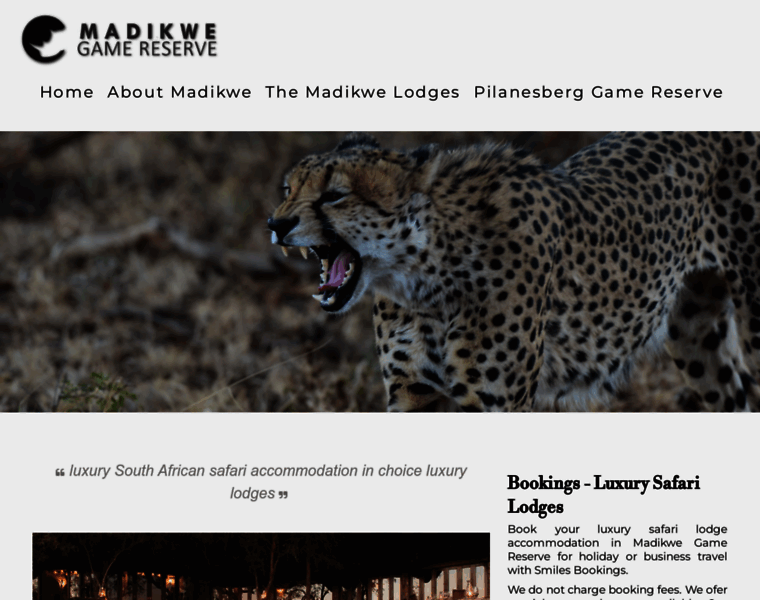 Madikwe-game-reserve.co.za thumbnail