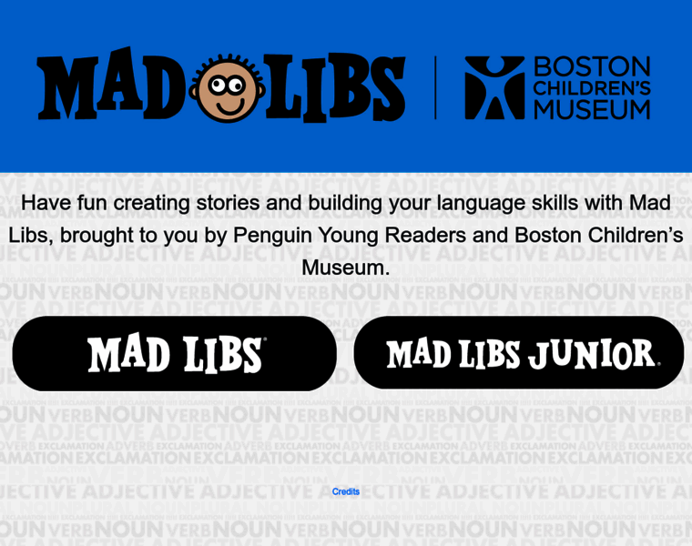 Madlibs.bostonchildrensmuseum.org thumbnail