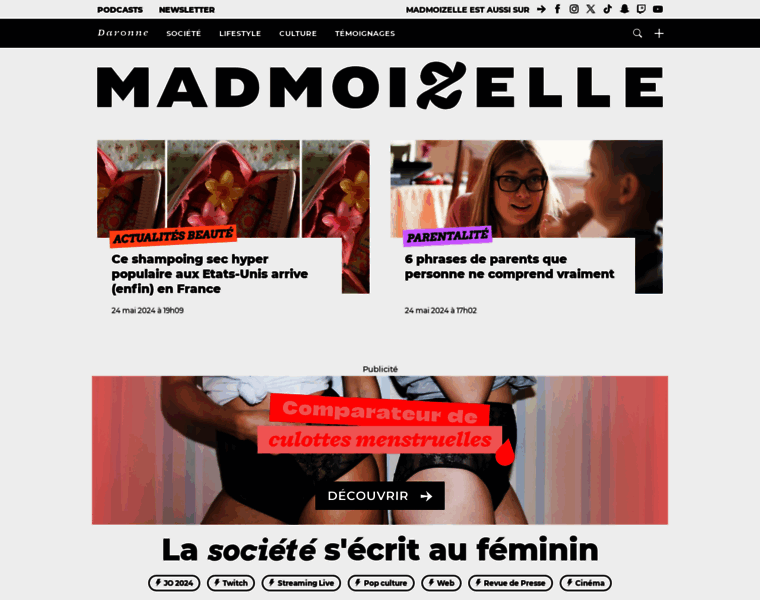 Madmoizelle.com thumbnail
