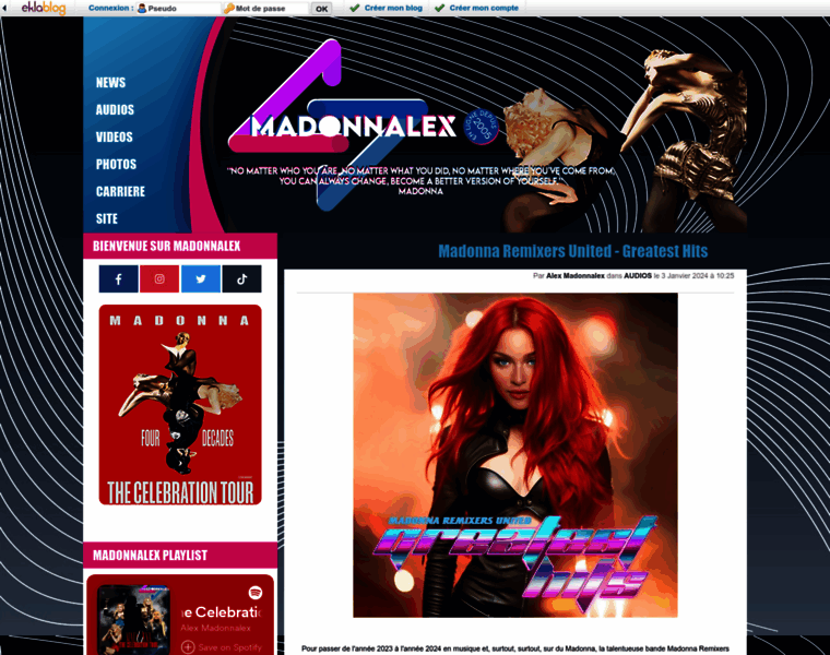 Madonnalex.com thumbnail