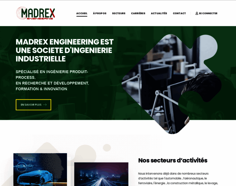 Madrex-engineering.com thumbnail
