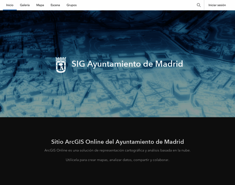 Madrid.maps.arcgis.com thumbnail