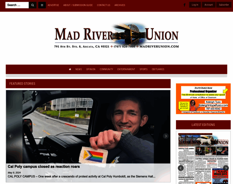 Madriverunion.com thumbnail