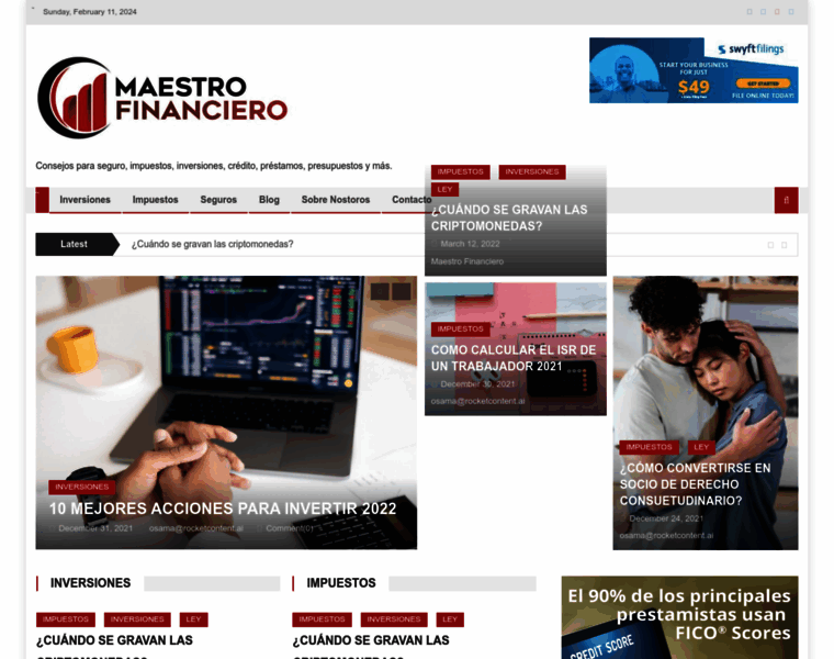 Maestrofinanciero.com thumbnail