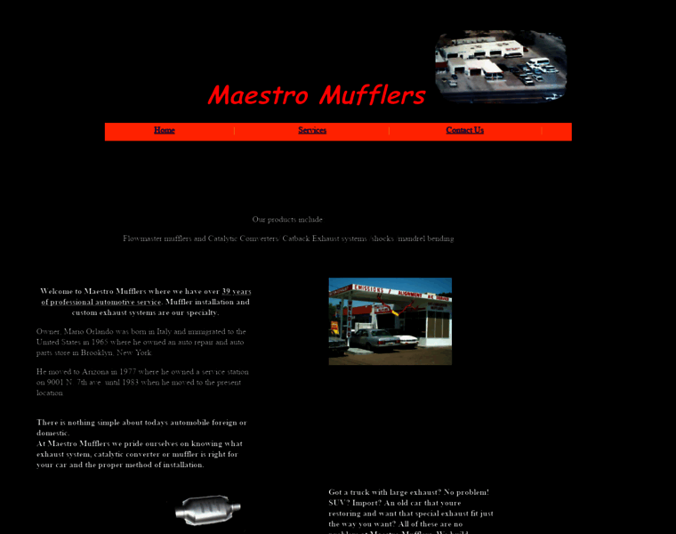 Maestromufflers.com thumbnail