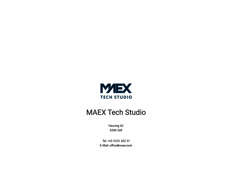 Maex.tech thumbnail