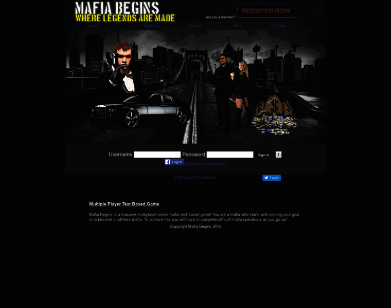 Mafiabegins.com thumbnail