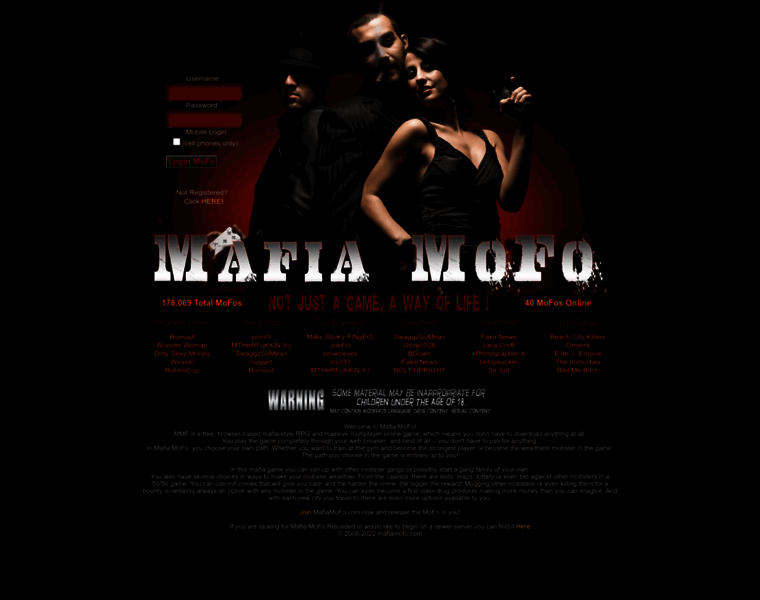 Mafiamofo.com thumbnail