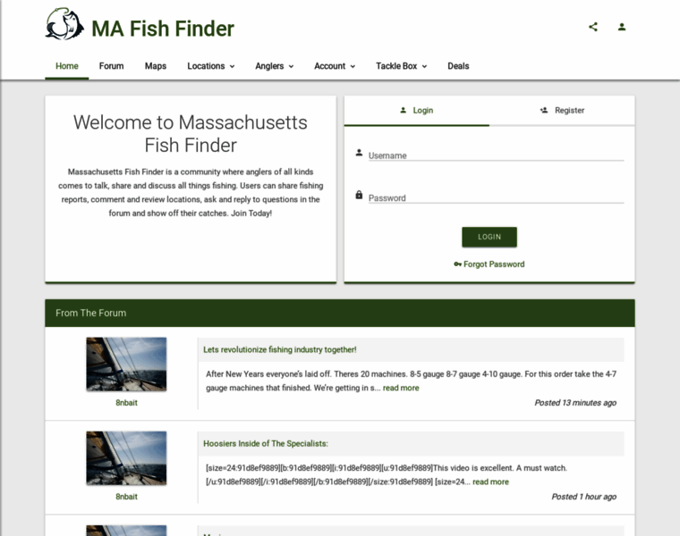 Mafishfinder.com thumbnail