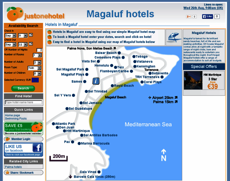Magalufhotels.com thumbnail