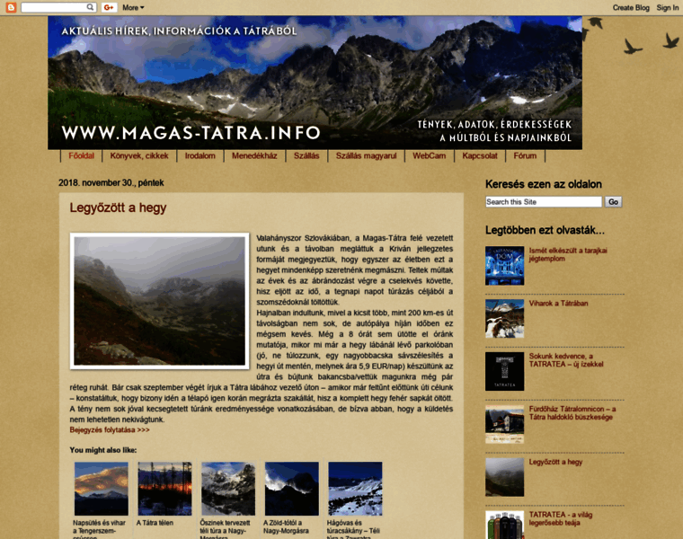 Magas-tatra.info thumbnail