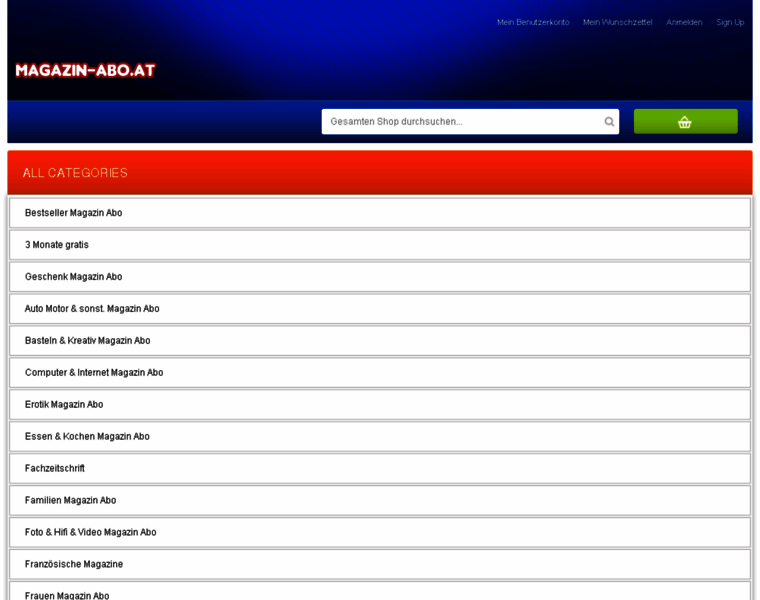 Magazin-abo.at thumbnail Magazin-abo.at thumbnail