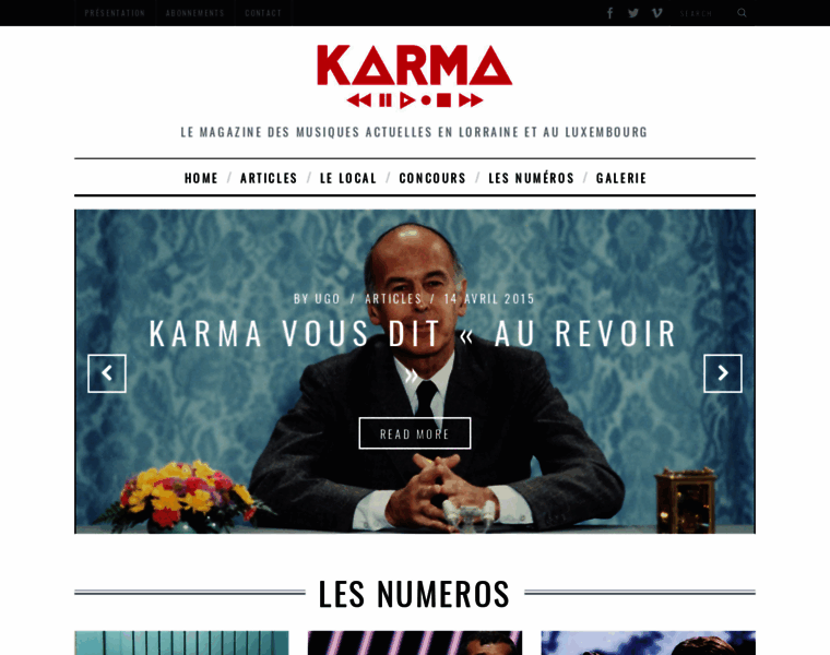 Magazine-karma.fr thumbnail