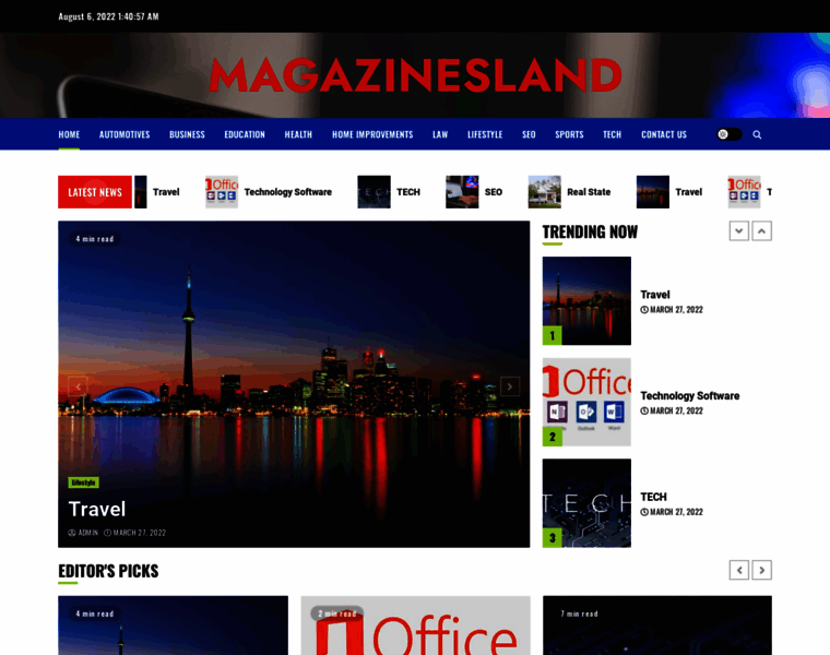 Magazinesland.com thumbnail