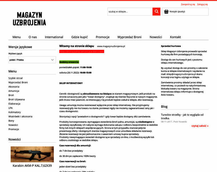 Magazynuzbrojenia.pl thumbnail
