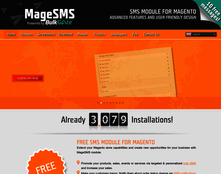 Mage-sms.com thumbnail
