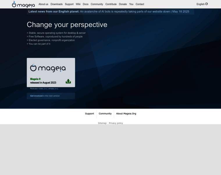 Mageia.org thumbnail Mageia.org thumbnail