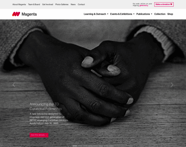Magentafoundation.org thumbnail