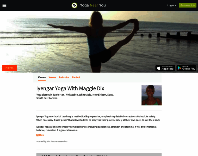Maggiedix.yogaclassnearyou.co.uk thumbnail