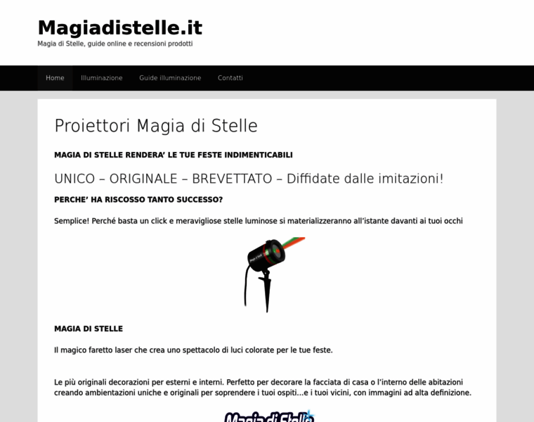 Magiadistelle.it thumbnail