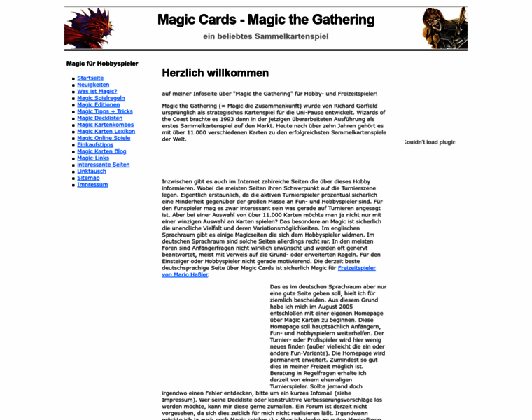 Magic-cards-sammelkarten-kartenspiel.de thumbnail
