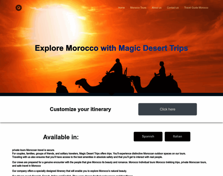 Magic-desert-trips.com thumbnail
