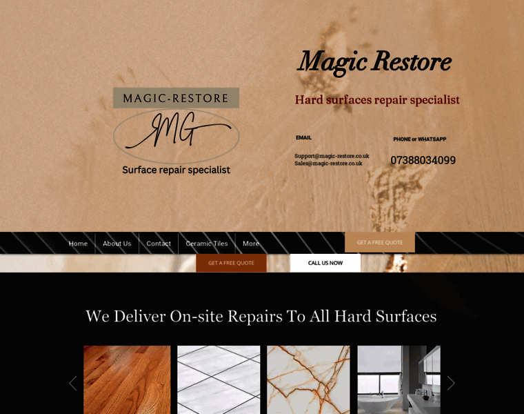 Magic-restore.co.uk thumbnail