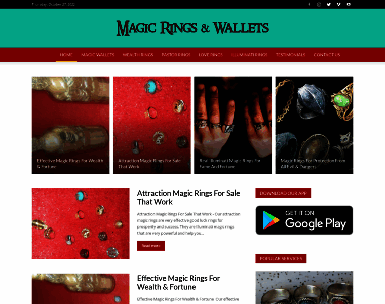Magic-rings-and-wallets.com thumbnail