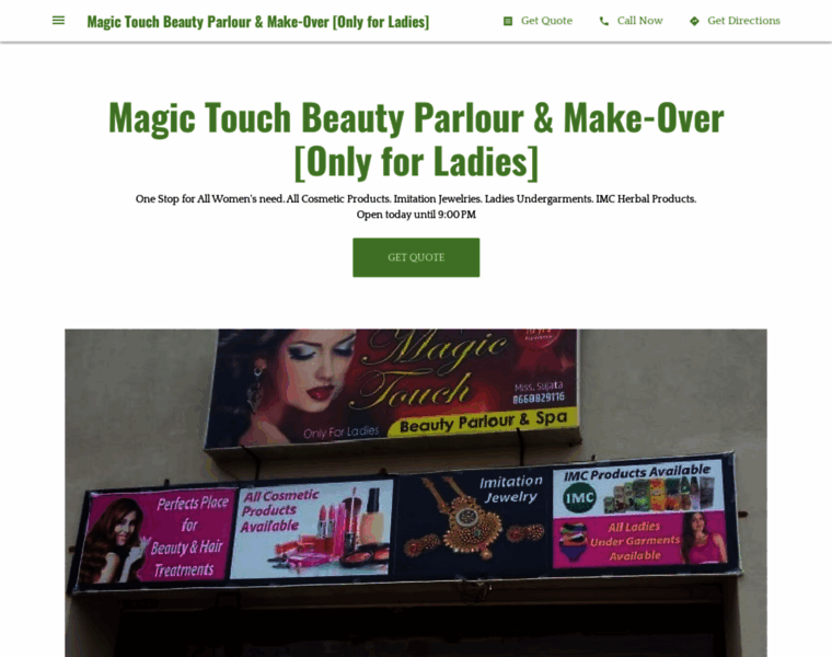 Magic-touch-beauty-parlour-spa-only-for-ladies.business.site thumbnail