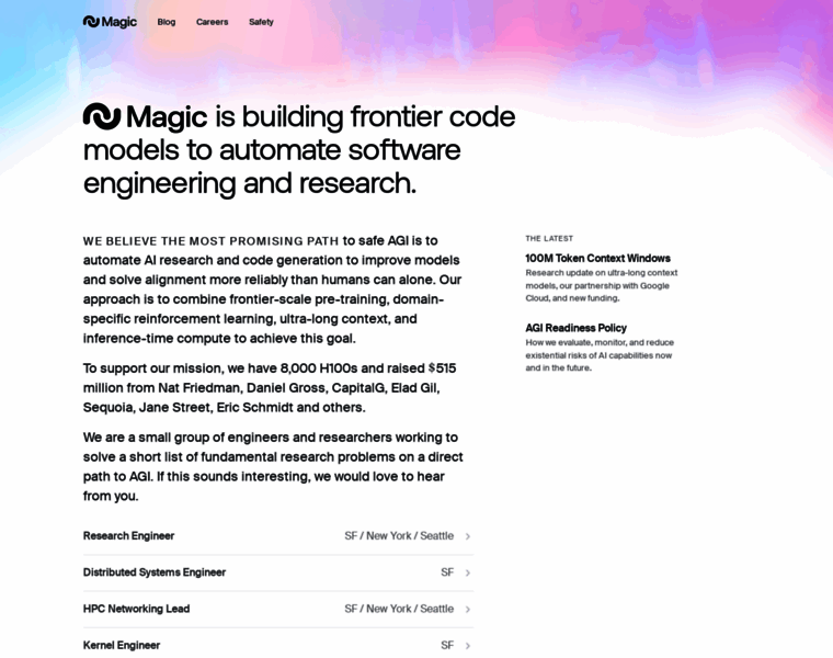 Magic.dev thumbnail Magic.dev thumbnail