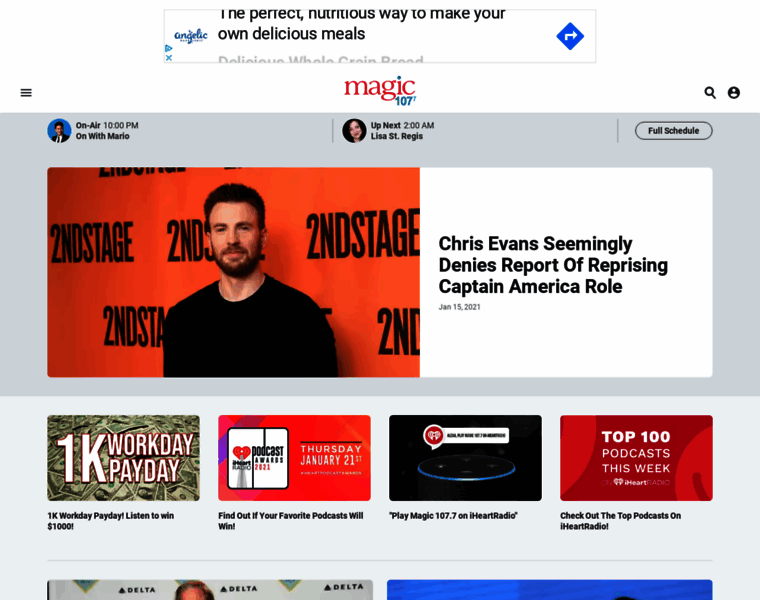 Magic107.com thumbnail