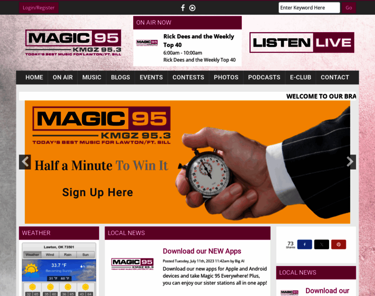 Magic953.com thumbnail