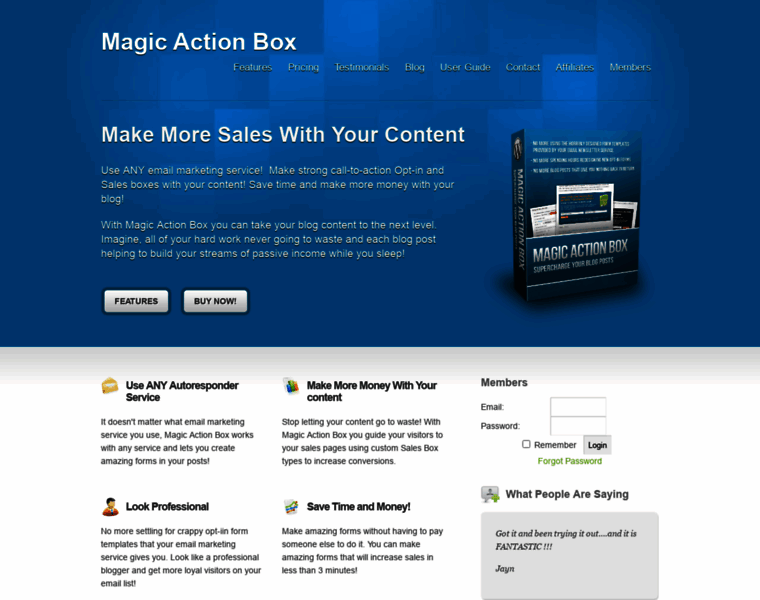 Magicactionbox.com thumbnail