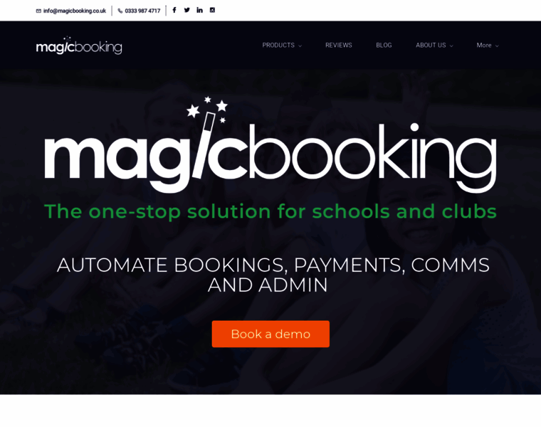 Magicbooking.co.uk thumbnail
