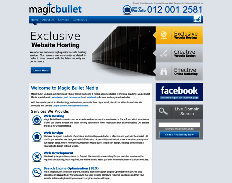 Magicbulletmedia.co.za thumbnail