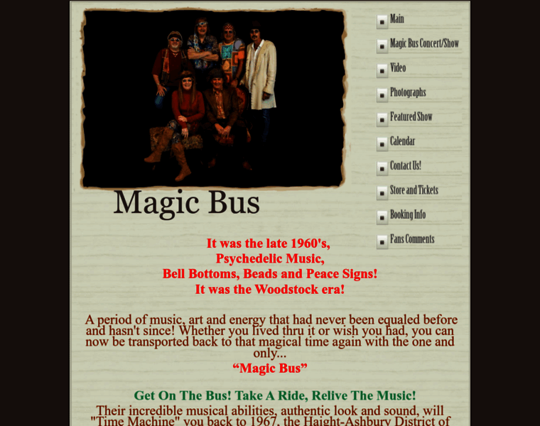 Magicbusband.com thumbnail